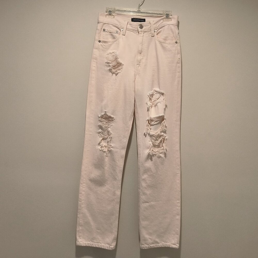 Aeropostale Light pink 90s baggy jeans Size 2R